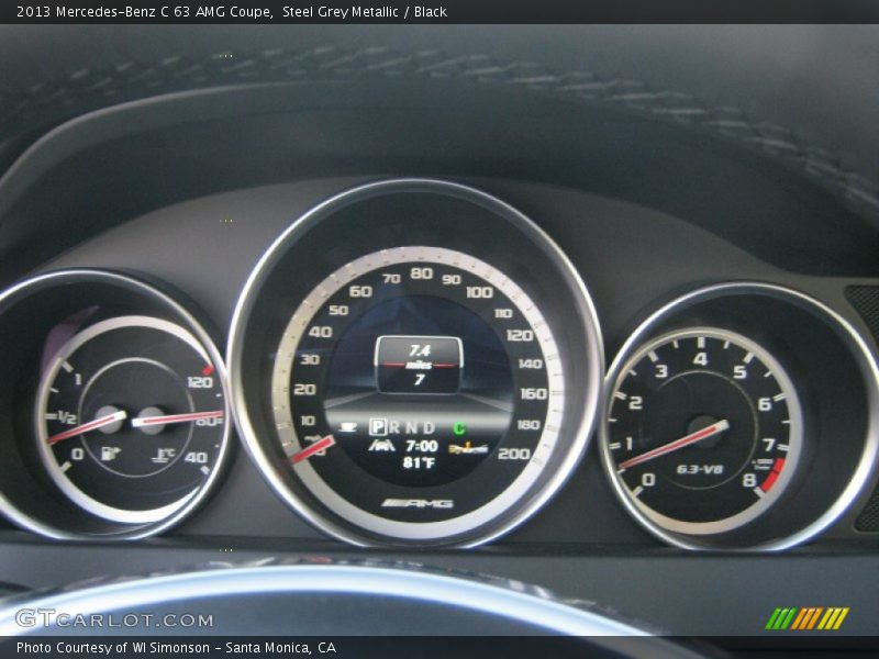 2013 C 63 AMG Coupe 63 AMG Coupe Gauges