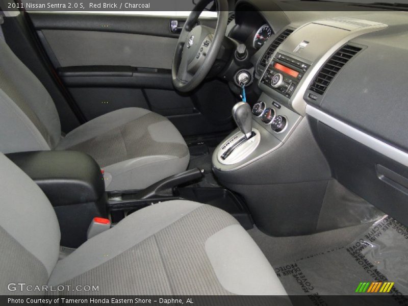 Red Brick / Charcoal 2011 Nissan Sentra 2.0 S