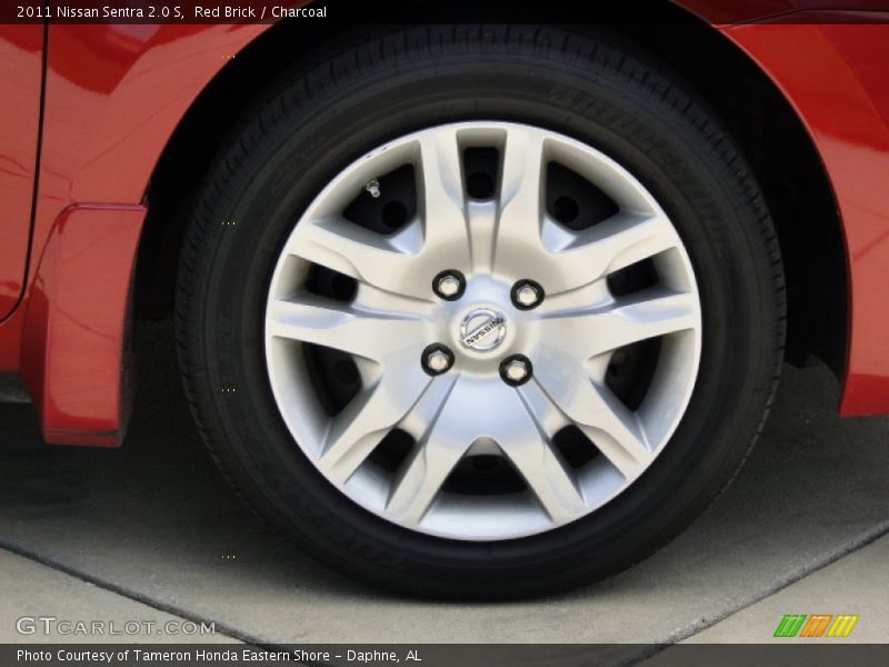 Red Brick / Charcoal 2011 Nissan Sentra 2.0 S