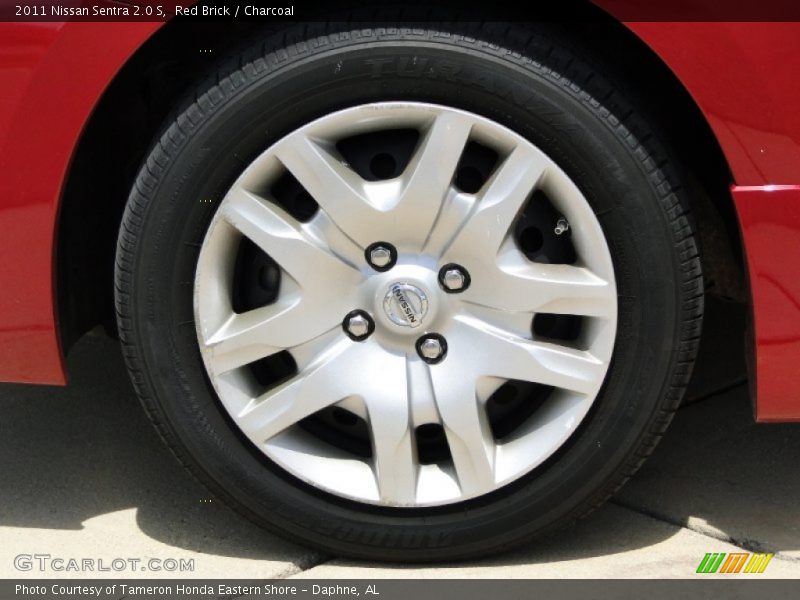 Red Brick / Charcoal 2011 Nissan Sentra 2.0 S