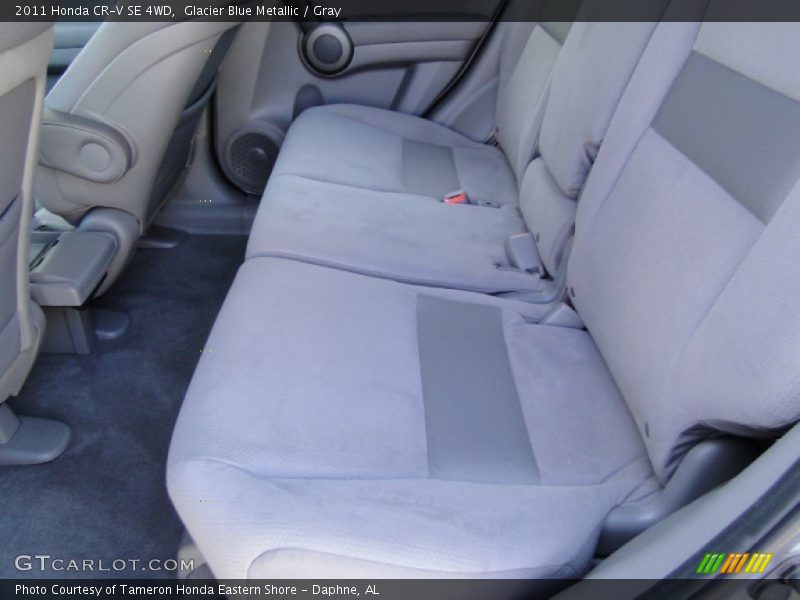 Glacier Blue Metallic / Gray 2011 Honda CR-V SE 4WD