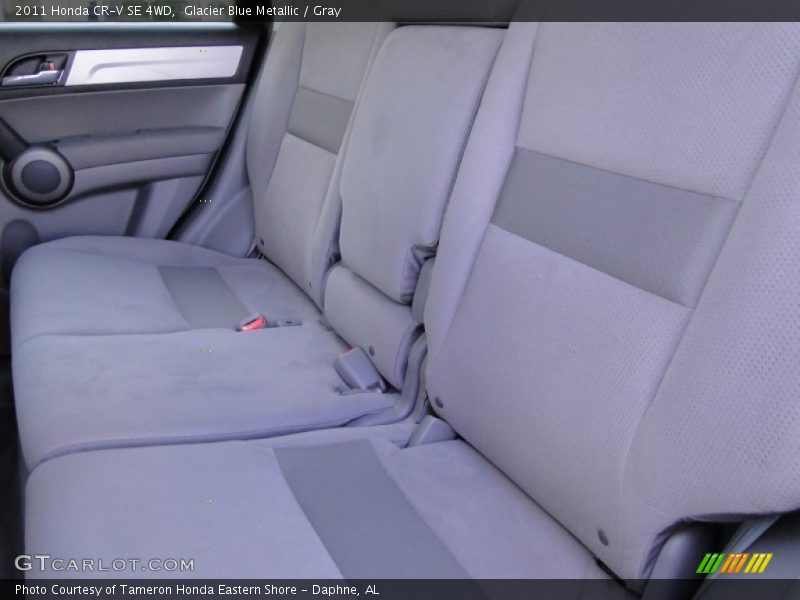 Glacier Blue Metallic / Gray 2011 Honda CR-V SE 4WD