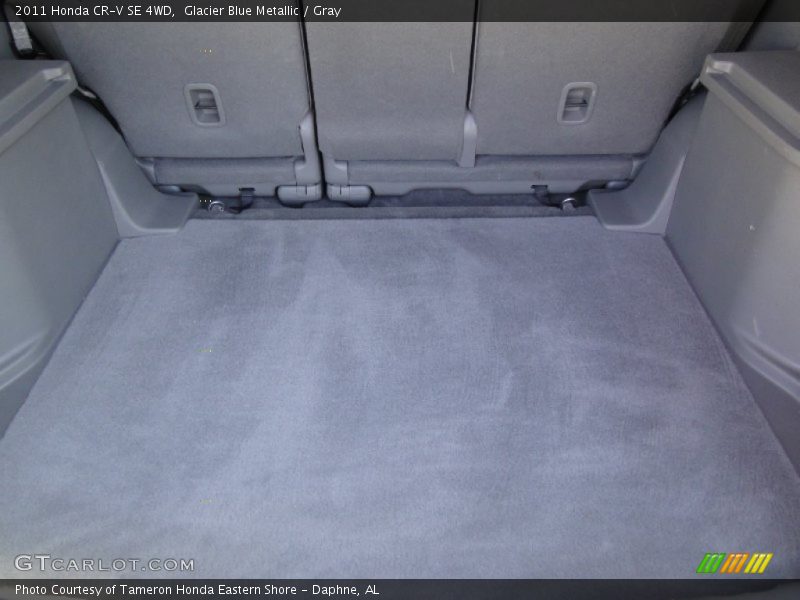 Glacier Blue Metallic / Gray 2011 Honda CR-V SE 4WD