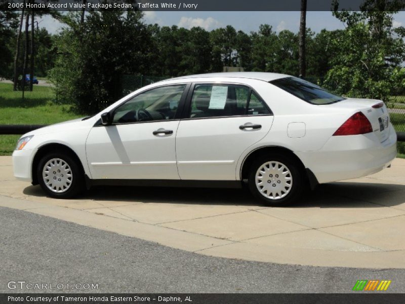 Taffeta White / Ivory 2006 Honda Accord Value Package Sedan