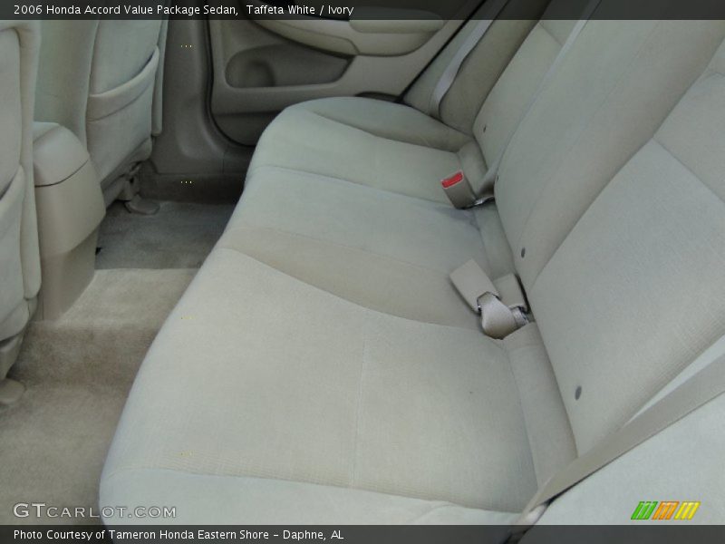 Taffeta White / Ivory 2006 Honda Accord Value Package Sedan