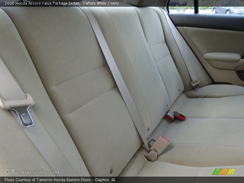 Taffeta White / Ivory 2006 Honda Accord Value Package Sedan