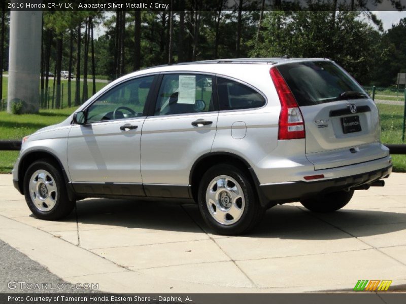Alabaster Silver Metallic / Gray 2010 Honda CR-V LX