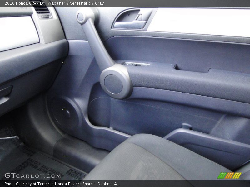 Alabaster Silver Metallic / Gray 2010 Honda CR-V LX