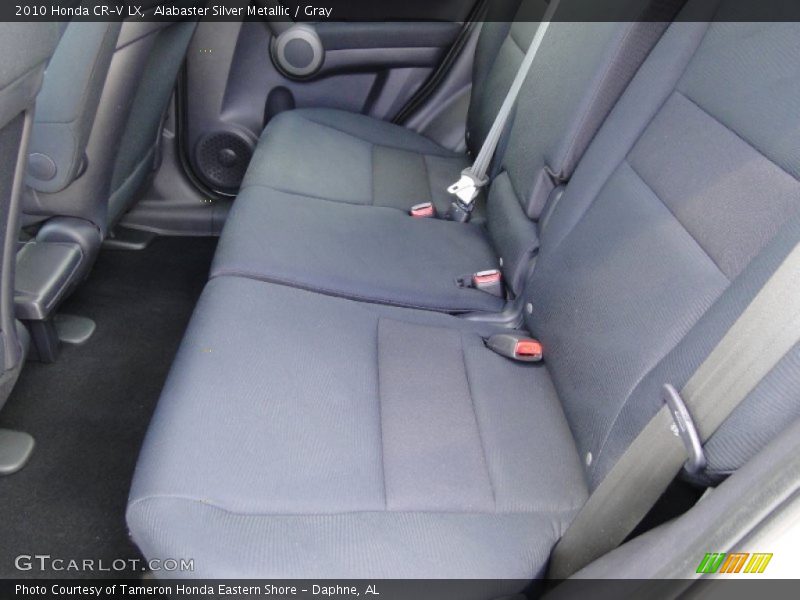 Alabaster Silver Metallic / Gray 2010 Honda CR-V LX
