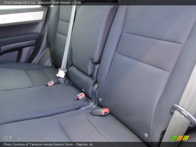 Alabaster Silver Metallic / Gray 2010 Honda CR-V LX