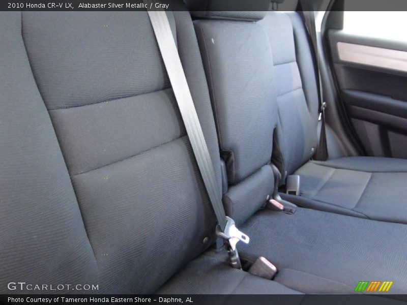 Alabaster Silver Metallic / Gray 2010 Honda CR-V LX