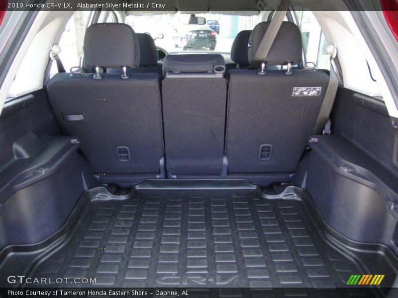 Alabaster Silver Metallic / Gray 2010 Honda CR-V LX