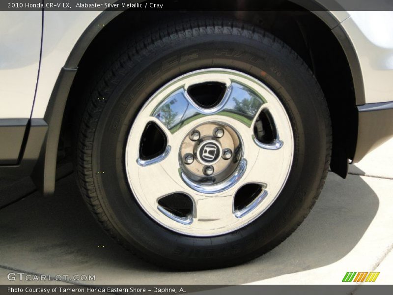 Alabaster Silver Metallic / Gray 2010 Honda CR-V LX