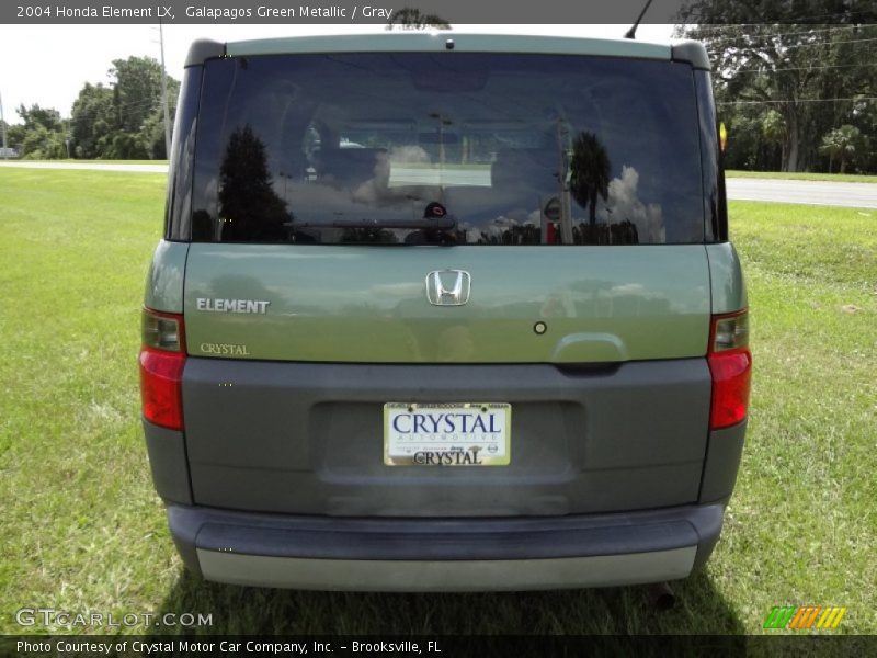 Galapagos Green Metallic / Gray 2004 Honda Element LX
