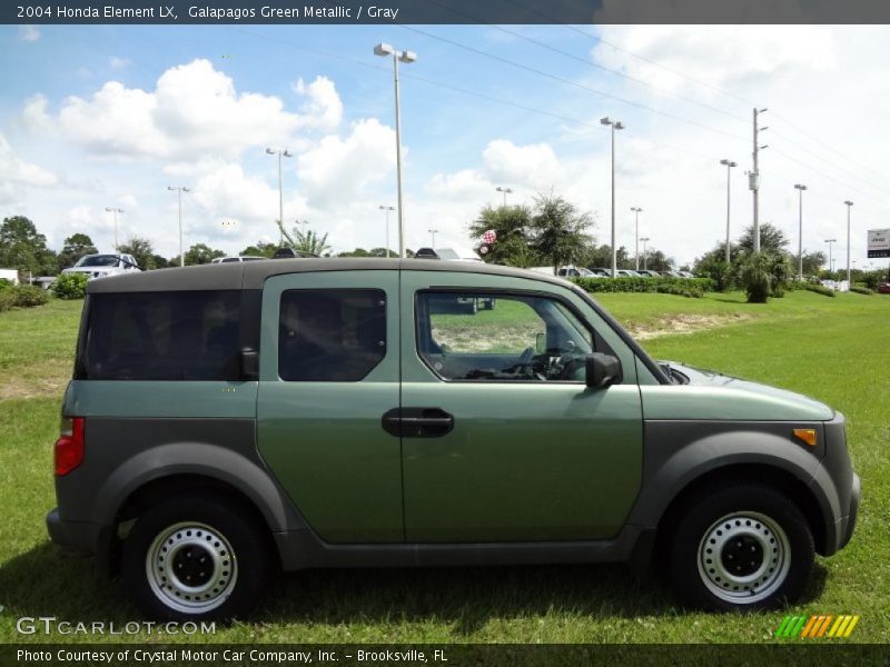 Galapagos Green Metallic / Gray 2004 Honda Element LX
