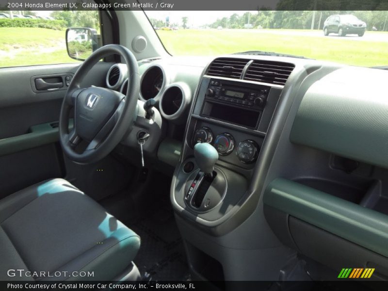 Galapagos Green Metallic / Gray 2004 Honda Element LX