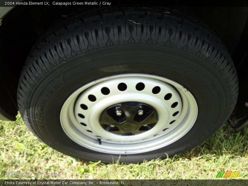Galapagos Green Metallic / Gray 2004 Honda Element LX