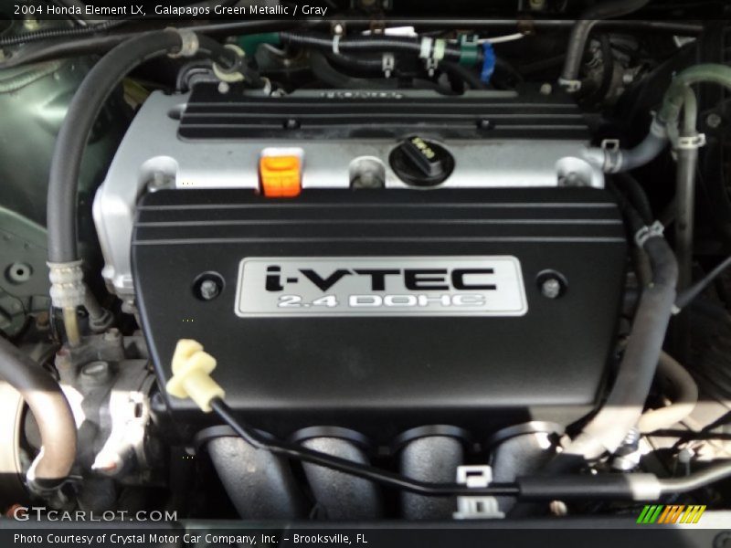 Galapagos Green Metallic / Gray 2004 Honda Element LX