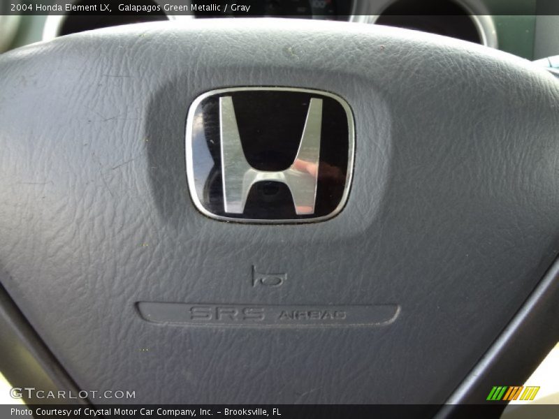 Galapagos Green Metallic / Gray 2004 Honda Element LX