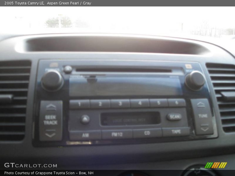 Aspen Green Pearl / Gray 2005 Toyota Camry LE