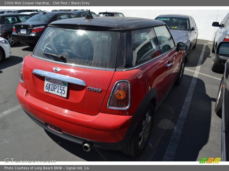 Chili Red / Black/Grey 2009 Mini Cooper Hardtop