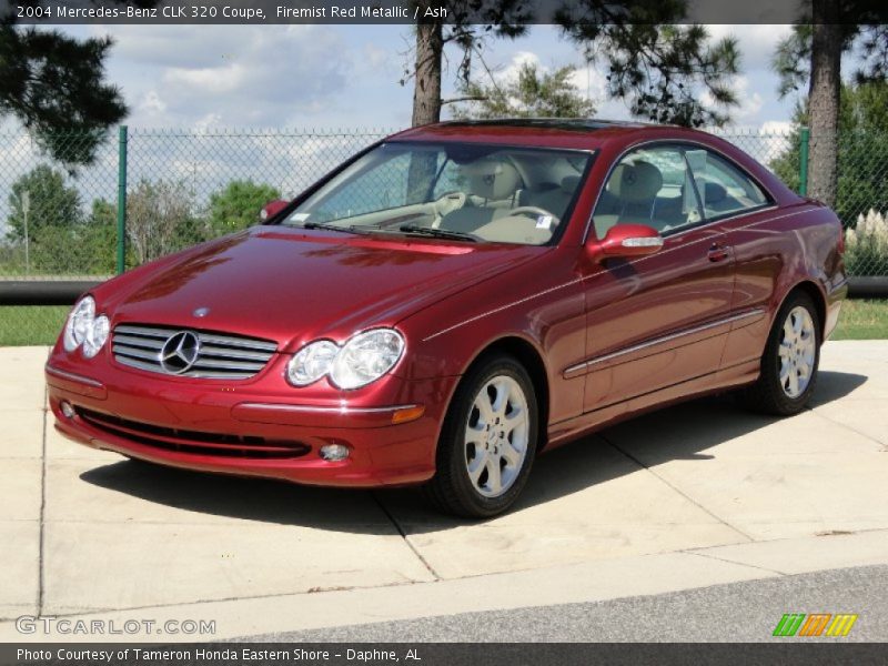 Front 3/4 View of 2004 CLK 320 Coupe