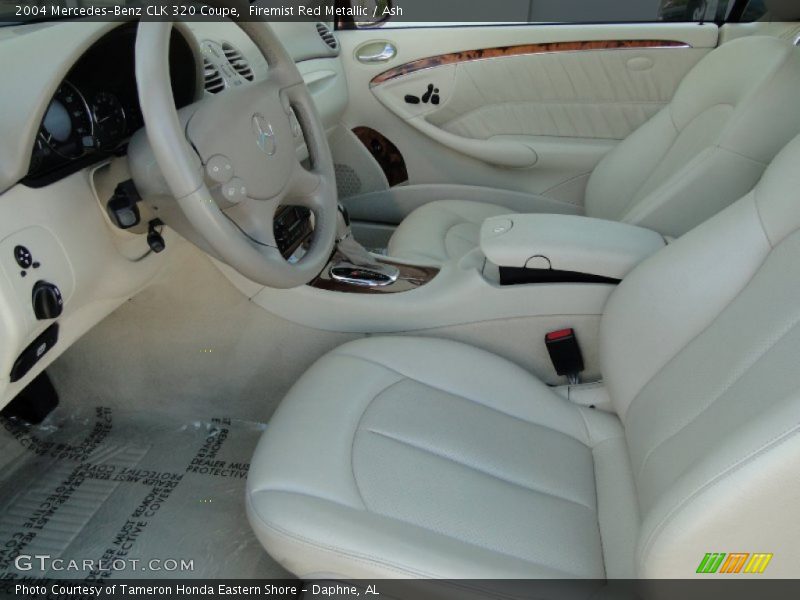 Firemist Red Metallic / Ash 2004 Mercedes-Benz CLK 320 Coupe