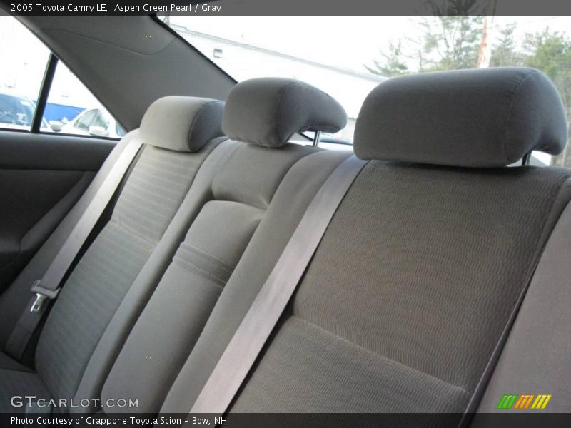 Aspen Green Pearl / Gray 2005 Toyota Camry LE