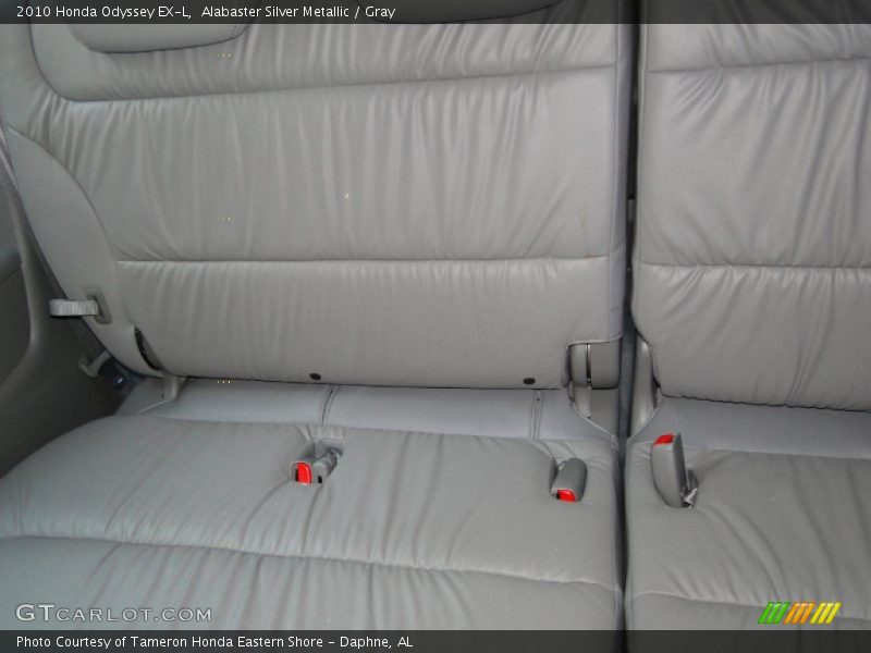 Alabaster Silver Metallic / Gray 2010 Honda Odyssey EX-L