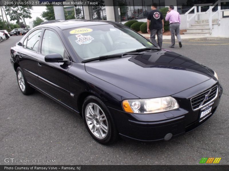 Magic Blue Metallic / Taupe 2006 Volvo S60 2.5T AWD