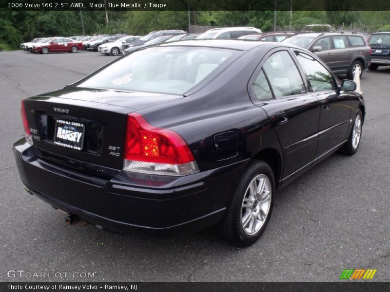 Magic Blue Metallic / Taupe 2006 Volvo S60 2.5T AWD