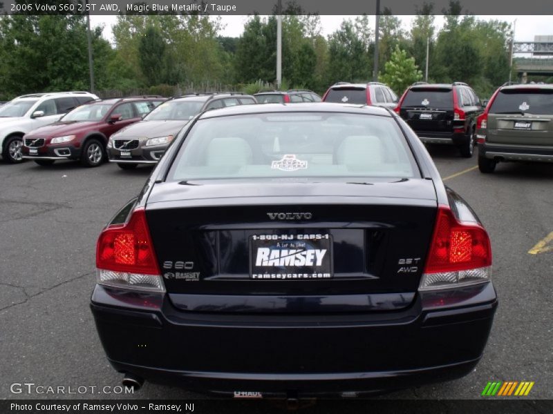 Magic Blue Metallic / Taupe 2006 Volvo S60 2.5T AWD