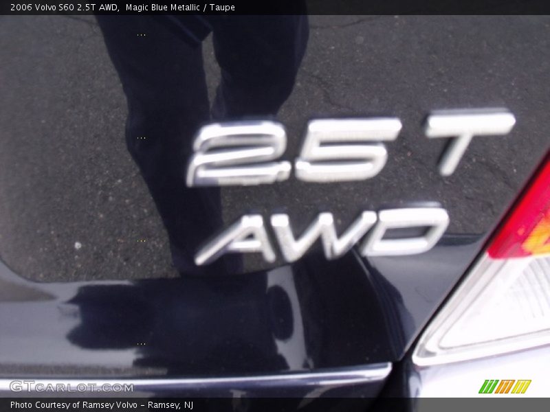 Magic Blue Metallic / Taupe 2006 Volvo S60 2.5T AWD