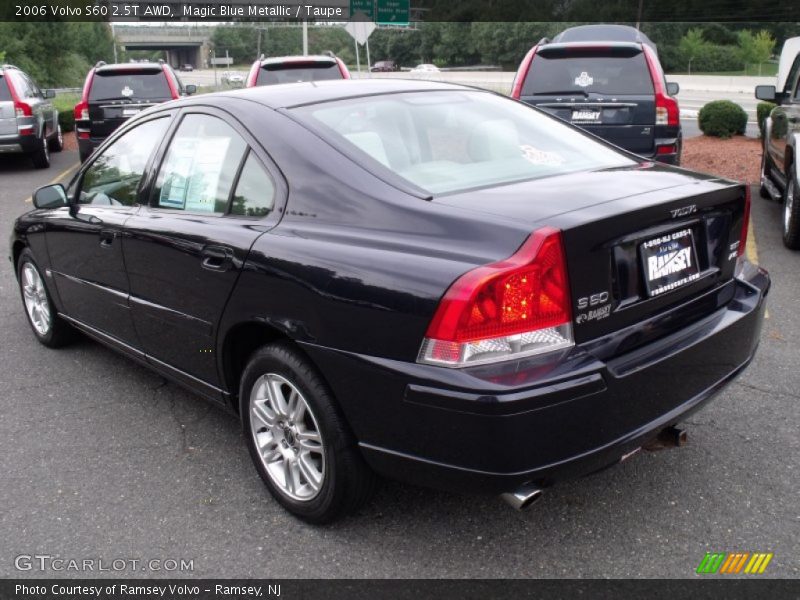 Magic Blue Metallic / Taupe 2006 Volvo S60 2.5T AWD