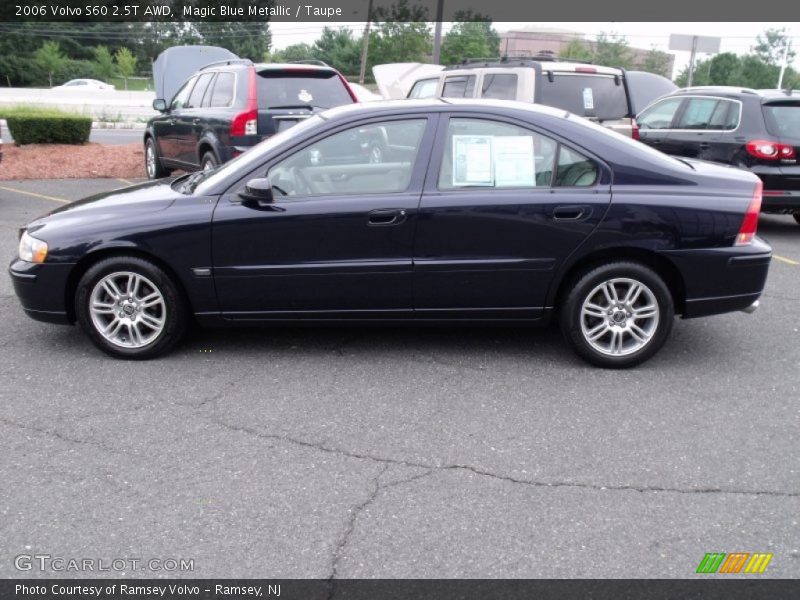 Magic Blue Metallic / Taupe 2006 Volvo S60 2.5T AWD