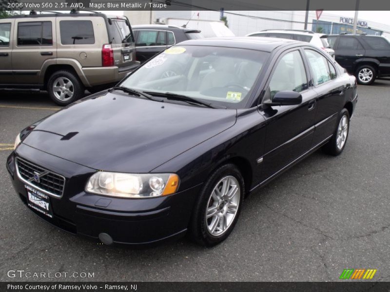 Magic Blue Metallic / Taupe 2006 Volvo S60 2.5T AWD