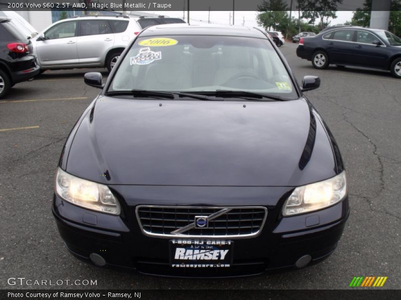 Magic Blue Metallic / Taupe 2006 Volvo S60 2.5T AWD