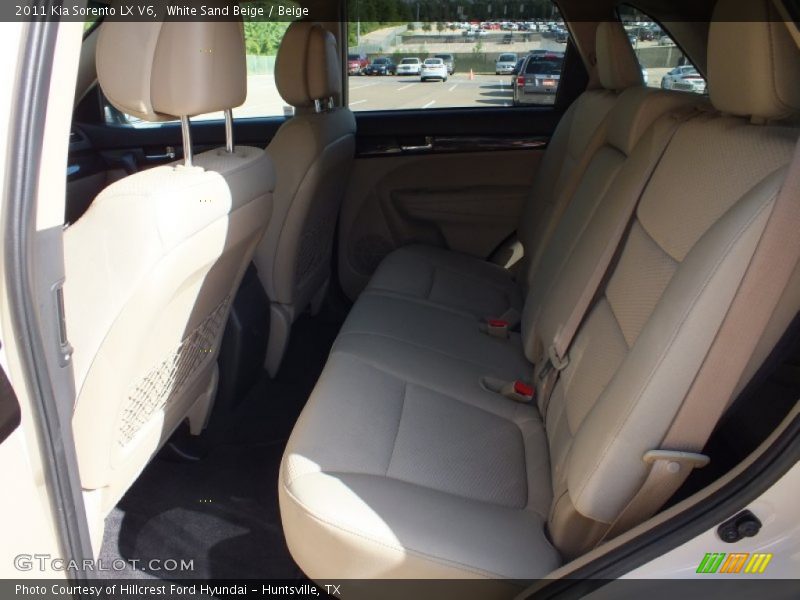 White Sand Beige / Beige 2011 Kia Sorento LX V6