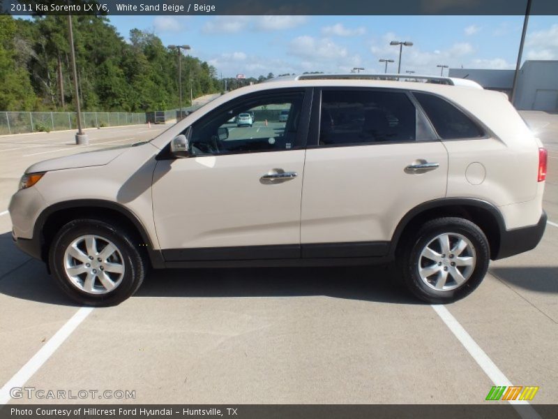 White Sand Beige / Beige 2011 Kia Sorento LX V6