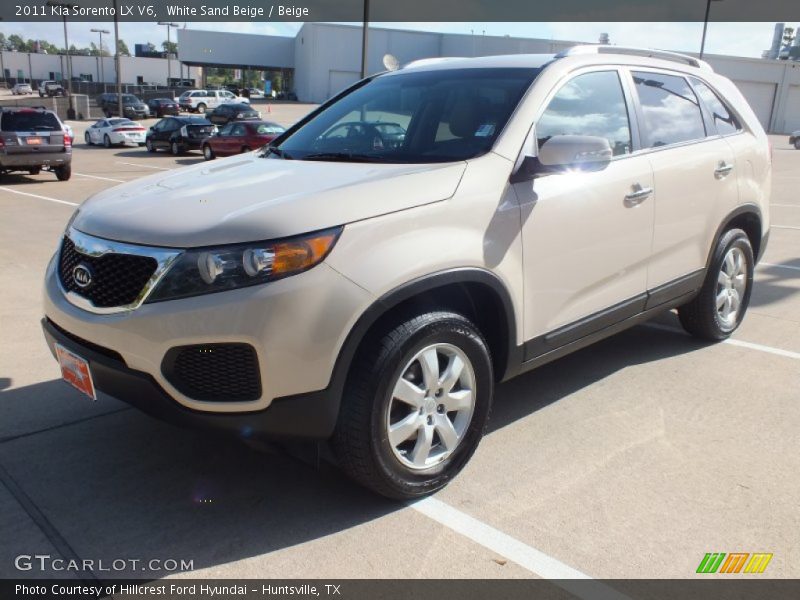 White Sand Beige / Beige 2011 Kia Sorento LX V6