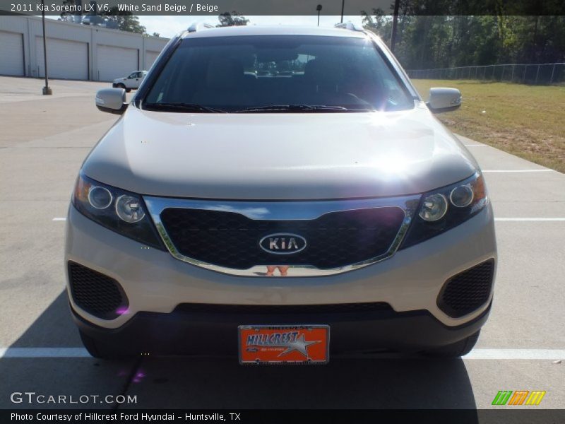 White Sand Beige / Beige 2011 Kia Sorento LX V6