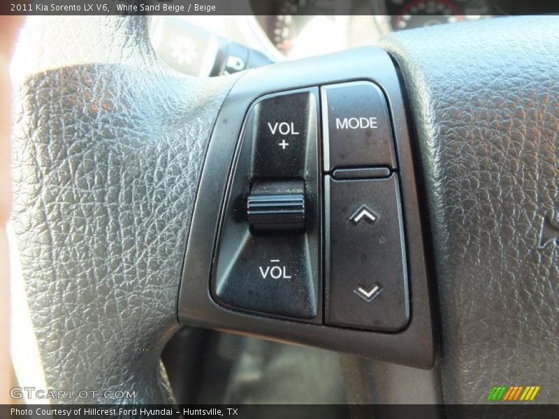 White Sand Beige / Beige 2011 Kia Sorento LX V6