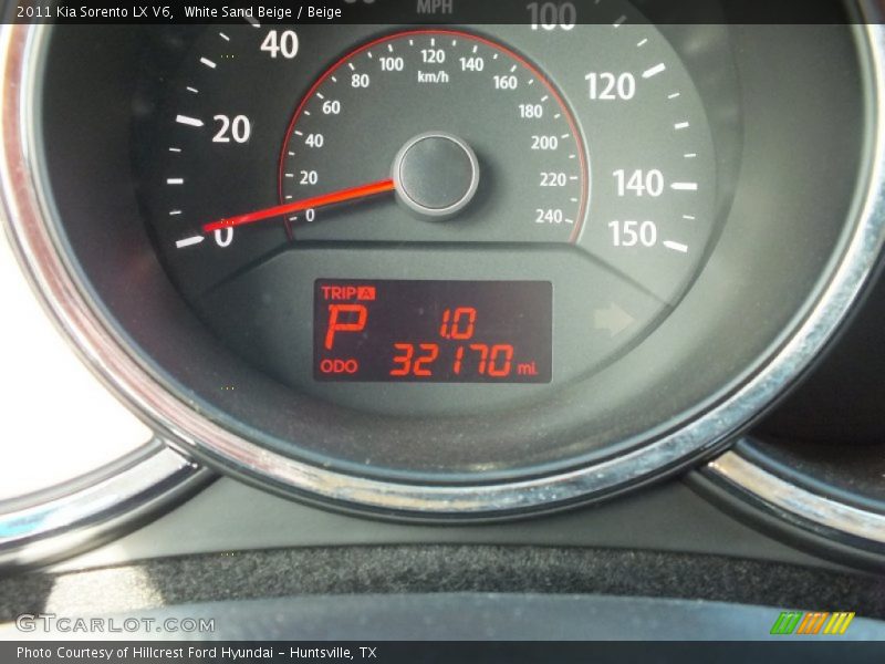 White Sand Beige / Beige 2011 Kia Sorento LX V6