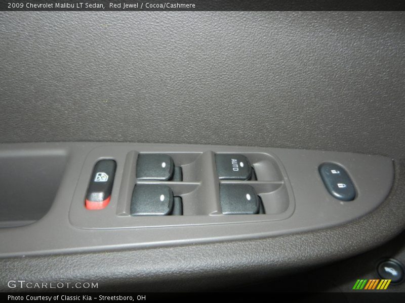 Red Jewel / Cocoa/Cashmere 2009 Chevrolet Malibu LT Sedan