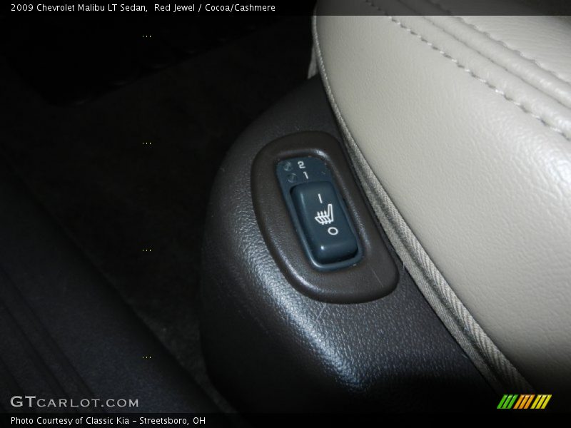 Red Jewel / Cocoa/Cashmere 2009 Chevrolet Malibu LT Sedan