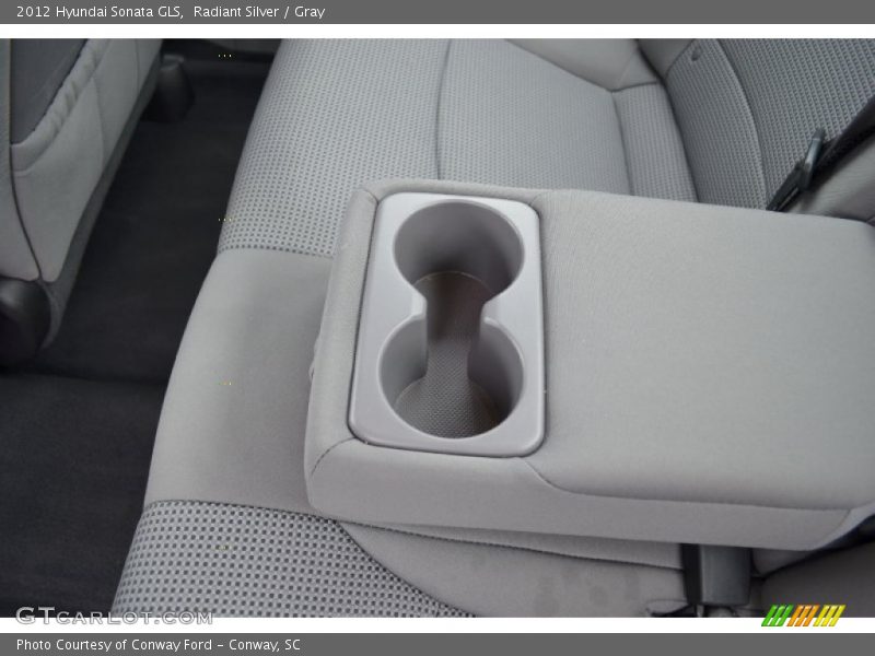 Radiant Silver / Gray 2012 Hyundai Sonata GLS