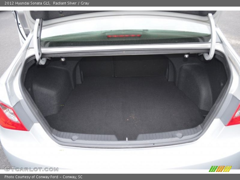 Radiant Silver / Gray 2012 Hyundai Sonata GLS
