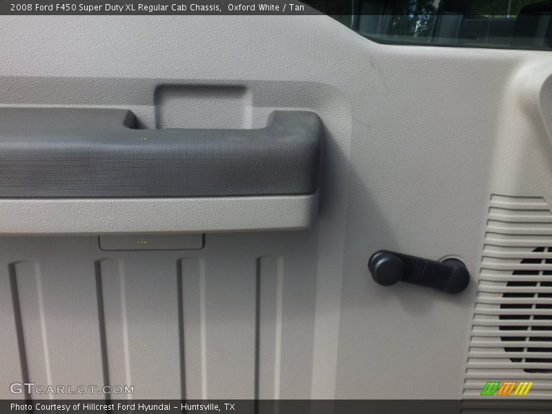 Oxford White / Tan 2008 Ford F450 Super Duty XL Regular Cab Chassis
