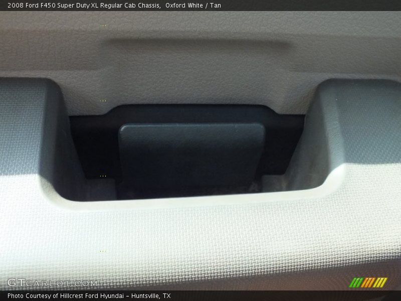 Oxford White / Tan 2008 Ford F450 Super Duty XL Regular Cab Chassis