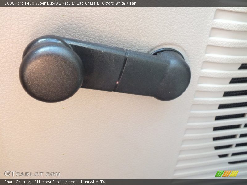 Oxford White / Tan 2008 Ford F450 Super Duty XL Regular Cab Chassis